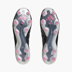 adidas Herren Copa Pure+ Schnürlose Own Your Football Pack FG Kunstrasen Fußballschuhe Core Black/Zero Metalic/Team Shock Pink
