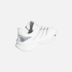 adidas Herren Damen Certified 3 Basketballschuhe Niedrig Chalk White/Core Black/Silver Metallic