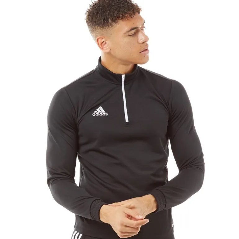 adidas Herren Entrada 22 Fußball Trikots Schwarz