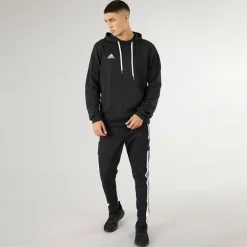 adidas Herren Entrada 22 Pullover Sweat Kapuzenpullover Schwarz/Weiß