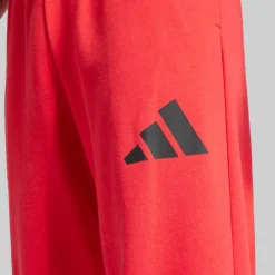 adidas Herren Essentials Weiter Bein 3 Streifen Logo Jogginghose Pure Ruby/Schwarz