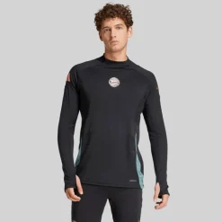 adidas Herren FCB FC Bayern München Pro Training Oberteil Schwarz