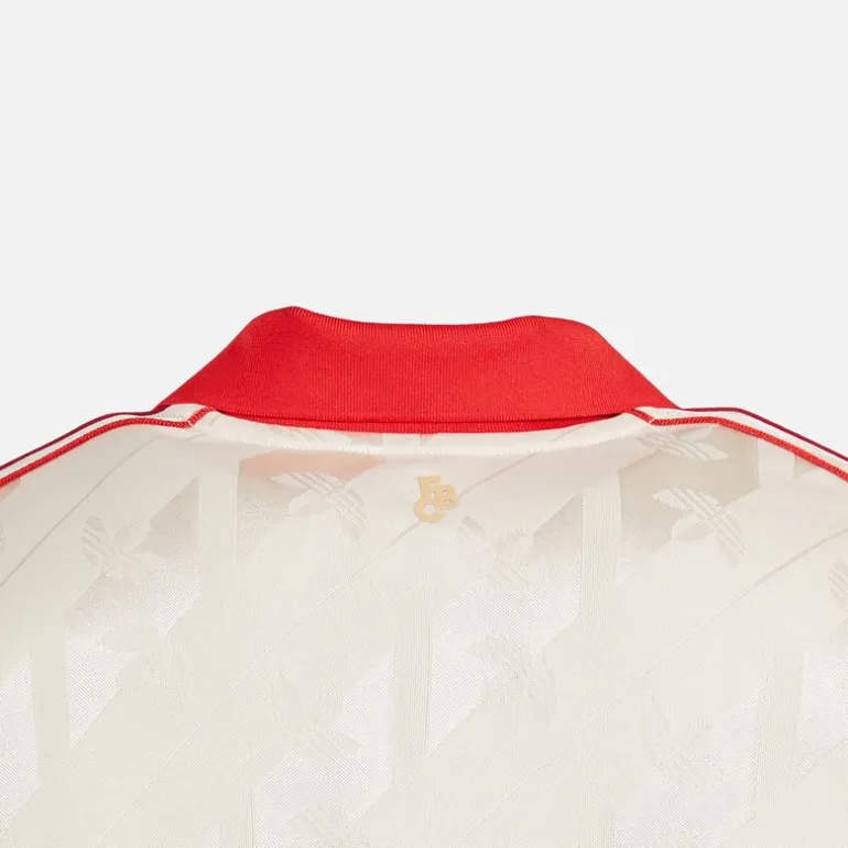 adidas Herren FCB FC Bayern München Langarm Retro Trikot Linen
