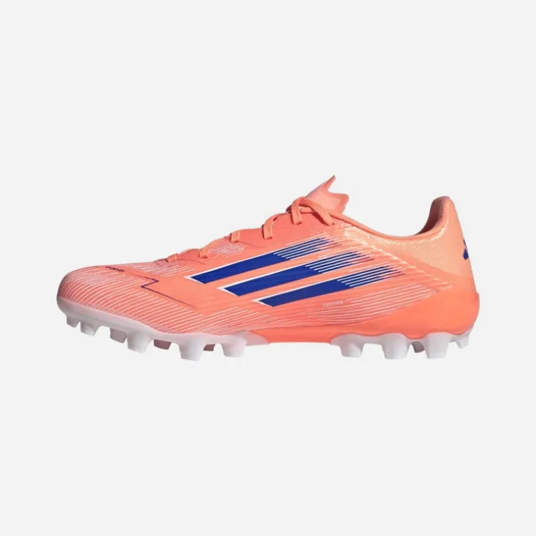 adidas Herren F50 Liga AG Kunstrasen Fußballschuhe Beam Orange/Lucid Blue /Cloud White Beam Orange/Lucid Blue/Cloud White