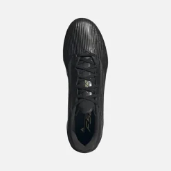 adidas Herren F50 Liga Dark Spark Pack TF Kunstrasen Fußballschuhe Core Black/Iron Metallic/Gold Metallic