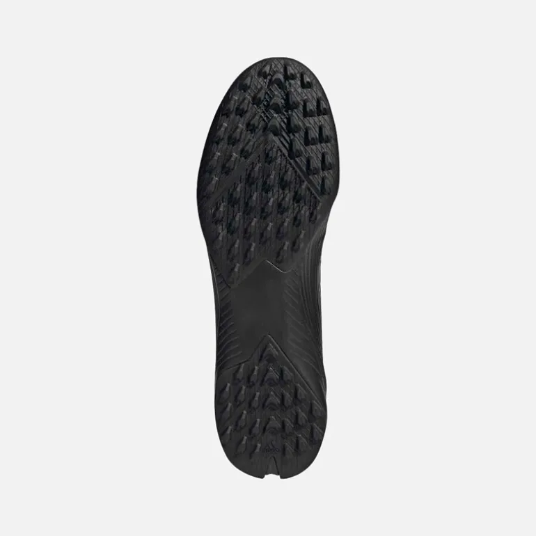 adidas Herren F50 Liga Dark Spark Pack TF Kunstrasen Fußballschuhe Core Black/Iron Metallic/Gold Metallic