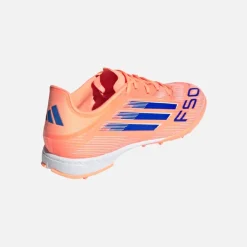 adidas Herren F50 Liga TF Kunstrasen Fußballschuhe Beam Orange/Lucid Blue/Cloud White