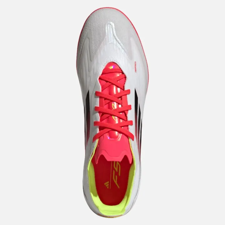 adidas Herren F50 Pro Hallenfußballschuhe Weiß/Schwarz/Solar Yellow