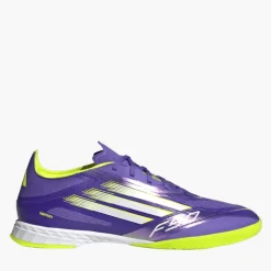 adidas Herren F50 Pro Radiant Blaze Pack IN Hallenfußballschuhe Purple Rush/Cloud White/Lucid Lemon