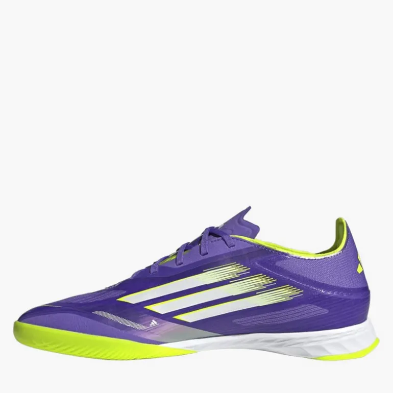 adidas Herren F50 Pro Radiant Blaze Pack IN Hallenfußballschuhe Purple Rush/Cloud White/Lucid Lemon