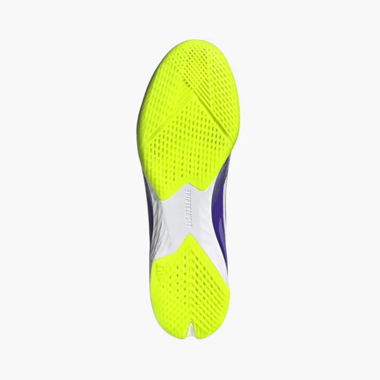 adidas Herren F50 Pro Radiant Blaze Pack IN Hallenfußballschuhe Purple Rush/Cloud White/Lucid Lemon
