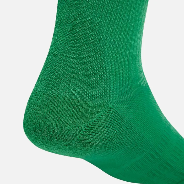 adidas Herren Fußball Crew Performance gedämpfte Socken Team Green/Weiß