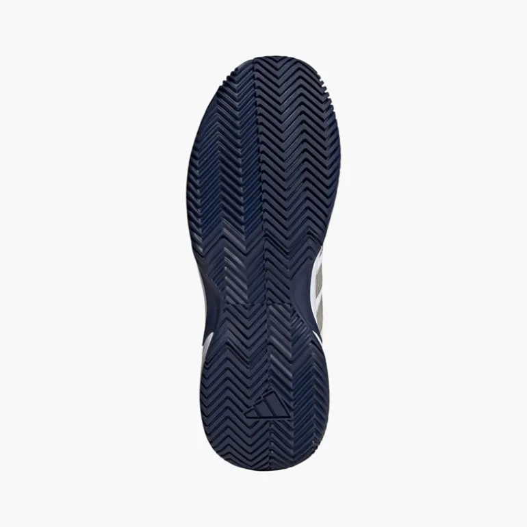 adidas Herren Gamecourt 2 Tennisschuhe Cloud White/Cyber Metallic/Dark Blue