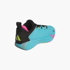 adidas Herren Initiations Basketballschuhe Lucid Cyan/Core Black/Preloved Lime