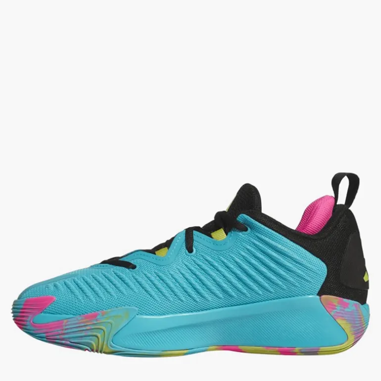 adidas Herren Initiations Basketballschuhe Lucid Cyan/Core Black/Preloved Lime