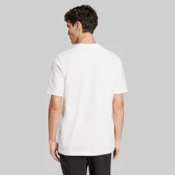 adidas Herren Logo Athen T Shirt Weiß