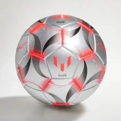 adidas Herren Messi Mini Fußball Iron Metallic/Weiß/Schwarz