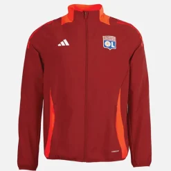 adidas Herren OL Olympique Lyon Präsentationsjacke Team Power Red 2
