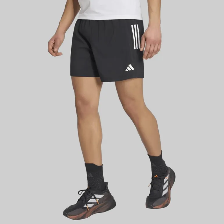 adidas Herren Own The Run Laufshorts Schwarz