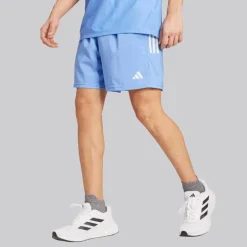 adidas Herren Own The Run Laufshorts Blue Fushion