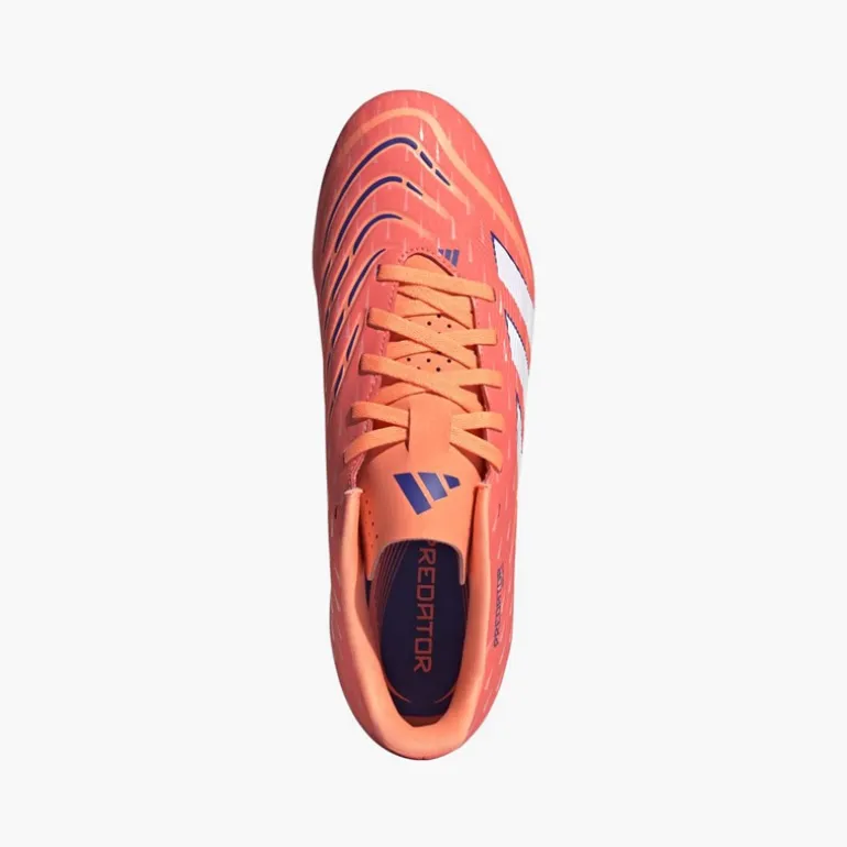 adidas Herren Predator Club FG/MG Rasen/Kunstrasen Fußballschuhe Signal Coral/Cloud White/Beam Orange