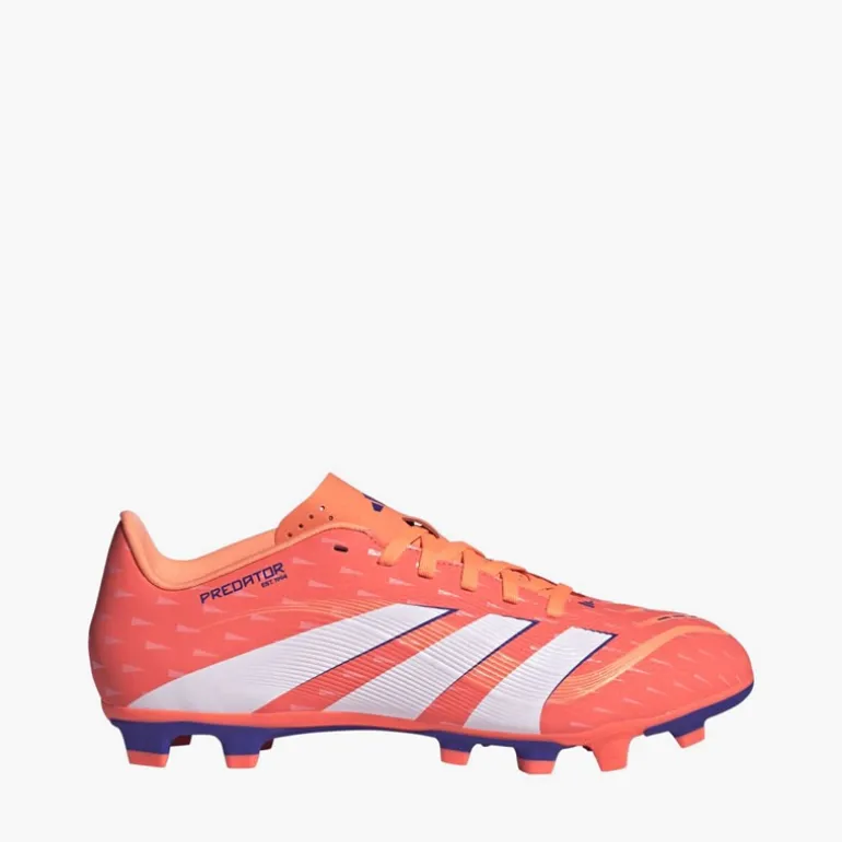 adidas Herren Predator Club FG/MG Rasen/Kunstrasen Fußballschuhe Signal Coral/Cloud White/Beam Orange