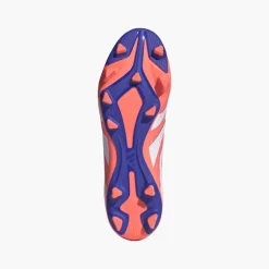 adidas Herren Predator Club FG/MG Rasen/Kunstrasen Fußballschuhe Signal Coral/Cloud White/Beam Orange