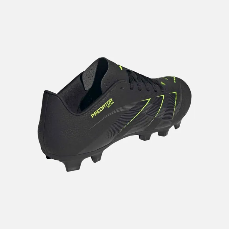 adidas Herren Predator Club FG/MG fester Untergrund/Kunstrasen Fußballschuhe Core Black/Carbon/Lucid Lemon