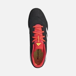 adidas Herren Predator Club Solar Energy Pack IN Indoor Sala Fußballschuhe Core Black/Footwear White/Solar Red