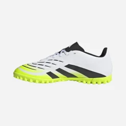 adidas Herren Predator Club TF Astro Fußballschuhe Cloud White/Core Black/Lucid Lemon