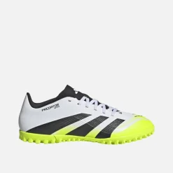 adidas Herren Predator Club TF Astro Fußballschuhe Cloud White/Core Black/Lucid Lemon