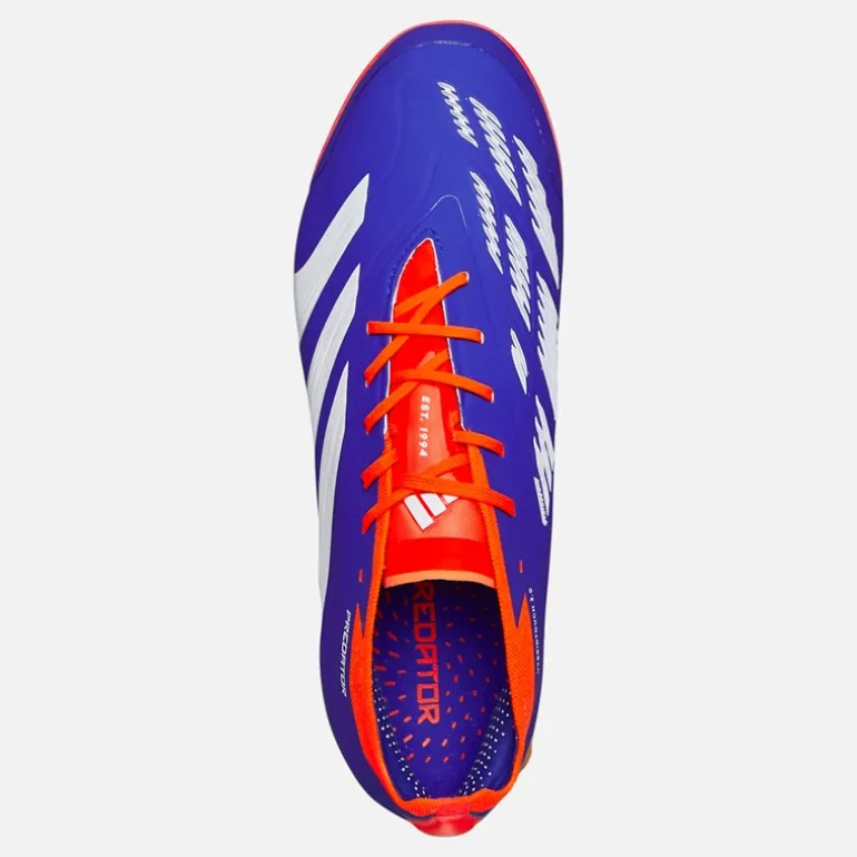 adidas Herren Predator Elite Advancement Pack 2G/3G Kunstrasen Fußballschuhe Lucid Blue/Cloud White/Solar Red