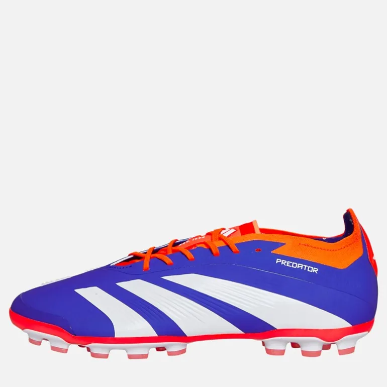 adidas Herren Predator Elite Advancement Pack 2G/3G Kunstrasen Fußballschuhe Lucid Blue/Cloud White/Solar Red