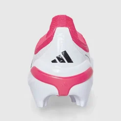 adidas Herren Predator League Schnürlose Für Tore Geboren Pack FG Fester Boden Fußballschuhe Lucid Red/Core Black/Cloud White