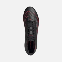 adidas Herren Predator League SG Kunstrasen Fussballschuhe Core Black/Grey Four/Lucid Red