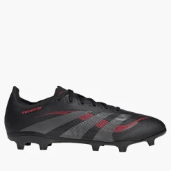 adidas Herren Predator League Stealth Victory Pack FG/MG Fußballschuhe festen/multi Untergrund Core Black/Grey Four/Lucid Red