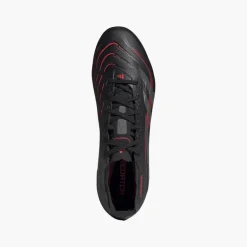adidas Herren Predator League Stealth Victory Pack FG/MG Fußballschuhe festen/multi Untergrund Core Black/Grey Four/Lucid Red