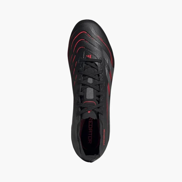 adidas Herren Predator League Stealth Victory Pack FG/MG Fußballschuhe festen/multi Untergrund Core Black/Grey Four/Lucid Red