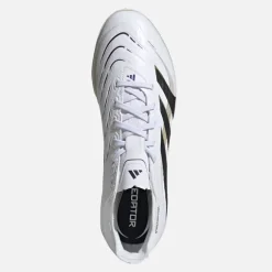 adidas Herren Predator League TF Astro Fußballschuhe Cloud White/Core Black/Gold Metallic