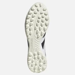 adidas Herren Predator League TF Astro Fußballschuhe Cloud White/Core Black/Gold Metallic