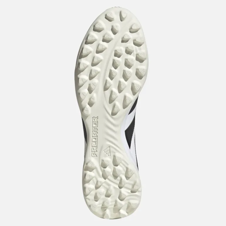 adidas Herren Predator League TF Astro Fußballschuhe Cloud White/Core Black/Gold Metallic