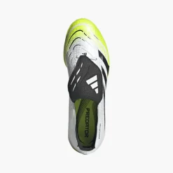 adidas Herren Predator League Klappzunge TF Kunstrasen Fussballschuhe Cloud White/Core Black/Lucid Lemon