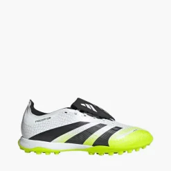 adidas Herren Predator League Klappzunge TF Kunstrasen Fussballschuhe Cloud White/Core Black/Lucid Lemon