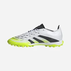 adidas Herren Predator League TF Astro Fußballschuhe Cloud White/Core Black/Lucid Lemon