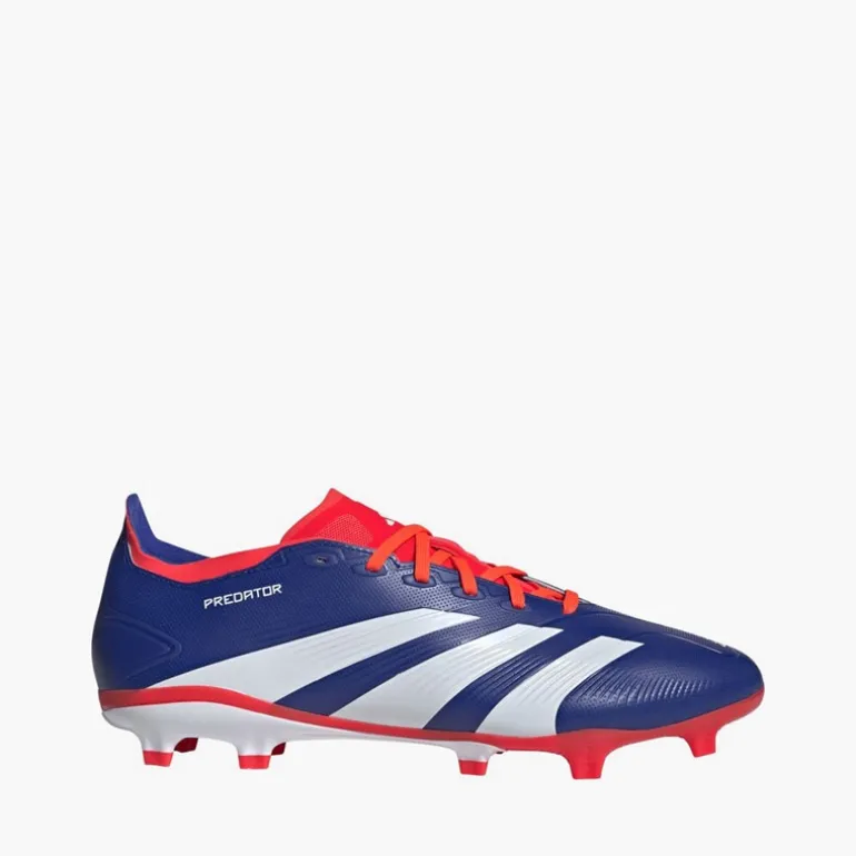 adidas Herren Predator League Aufstiegspaket FG Fester Boden Fussballschuhe Lucid Blue/Cloud White/Solar Red