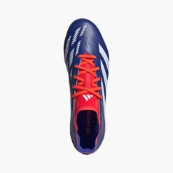 adidas Herren Predator League Aufstiegspaket FG Fester Boden Fussballschuhe Lucid Blue/Cloud White/Solar Red