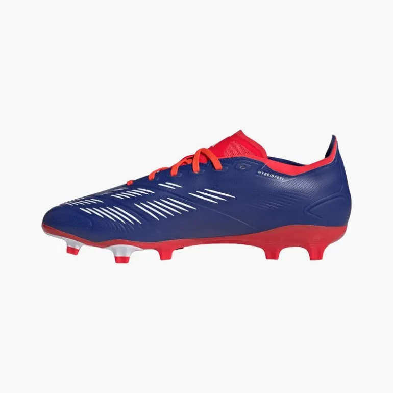 adidas Herren Predator League Aufstiegspaket FG Fester Boden Fussballschuhe Lucid Blue/Cloud White/Solar Red