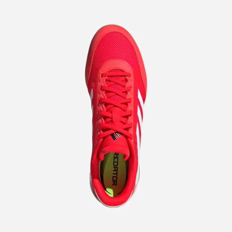 adidas Herren Predator League IN Indoor Fußball Schuhe Lucid Red/Cloud White/Core Black
