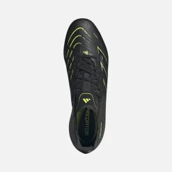adidas Herren Predator League Electric Stealth Pack FG/MG Firm Ground/Multi Ground Fußballschuhe Core Black/Carbon/Lucid Lemon