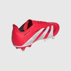 adidas Herren Predator League SG Kunstrasen Fussballschuhe Lucid Red/Cloud White/Core Black